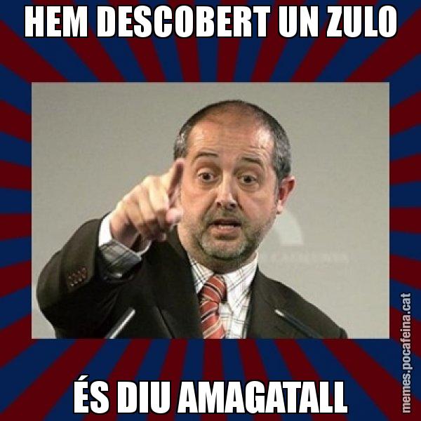 HEM DESCOBERT UN ZULO ÉS DIU AMAGATALL - Felip Puig