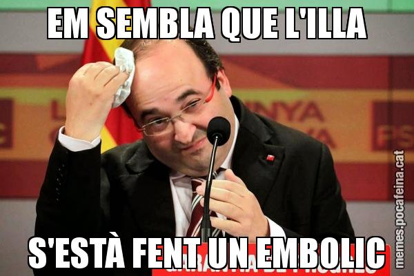 EM SEMBLA QUE L'ILLA S'ESTÀ FENT UN EMBOLIC