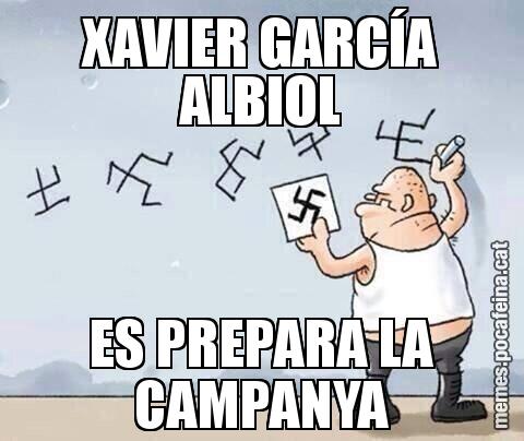 XAVIER GARCÍA ALBIOL ES PREPARA LA CAMPANYA