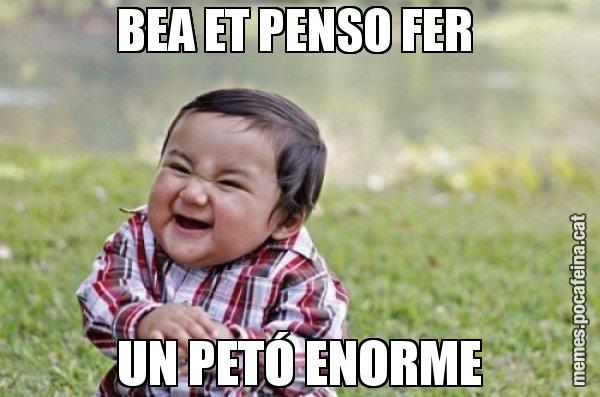BEA ET PENSO FER  UN PETÓ ENORME - El diabòlic nen asiàtic