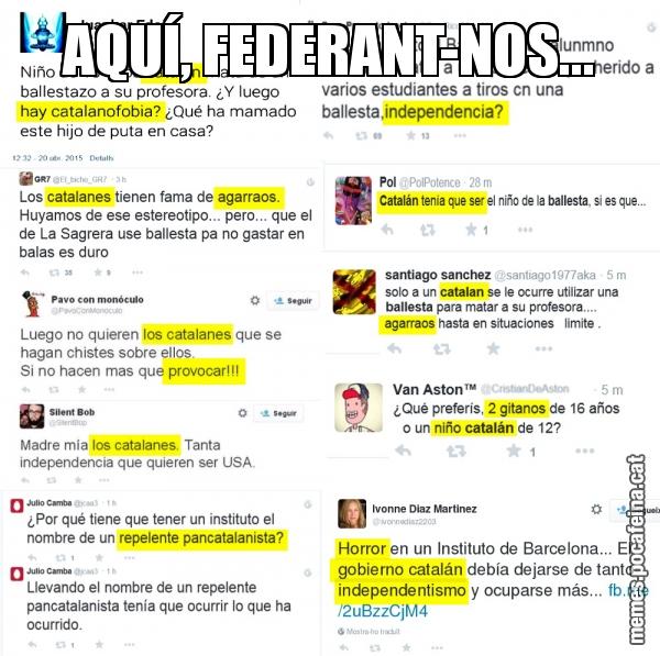 AQUÍ, FEDERANT-NOS...
