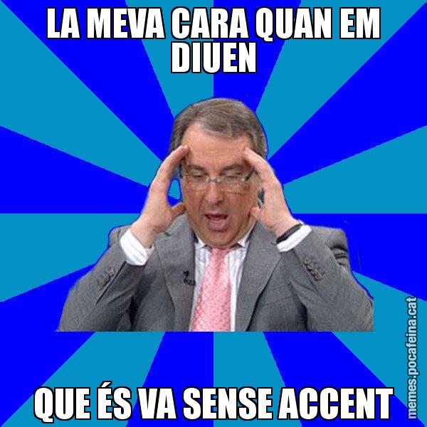 LA MEVA CARA QUAN EM DIUEN QUE ÉS VA SENSE ACCENT - Cuní Telepatia