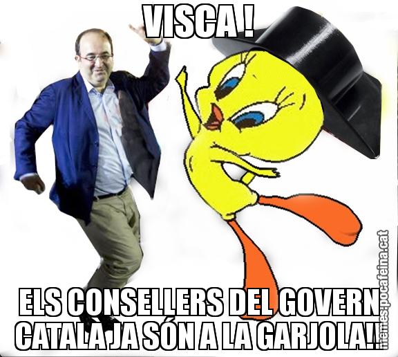 VISCA ! ELS CONSELLERS DEL GOVERN CATALÀ JA SÓN A LA GARJOLA!!