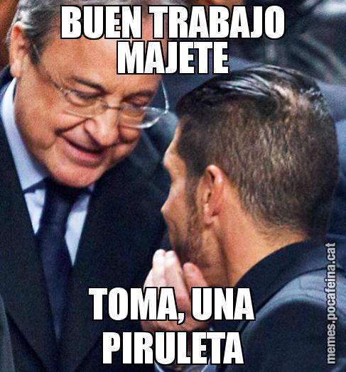 BUEN TRABAJO MAJETE TOMA, UNA PIRULETA