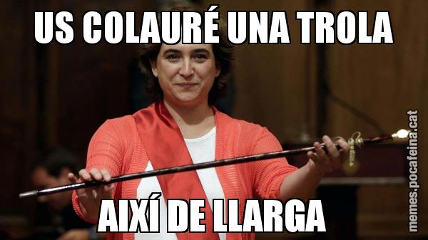 US COLAURÉ UNA TROLA AIXÍ DE LLARGA
