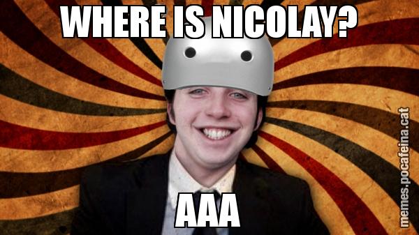WHERE IS NICOLAY? AAA