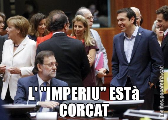 L' "IMPERIU" ESTà CORCAT