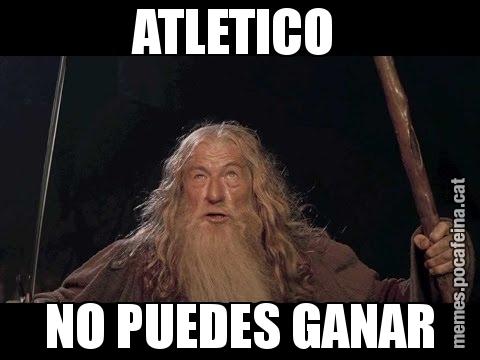 ATLETICO  NO PUEDES GANAR