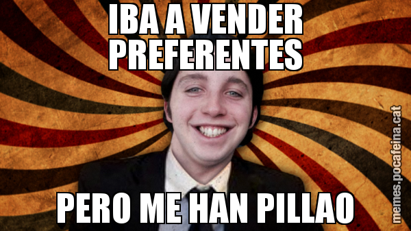 IBA A VENDER PREFERENTES PERO ME HAN PILLAO