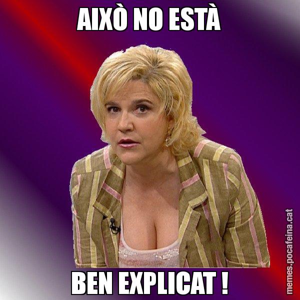 AIXÒ NO ESTÀ BEN EXPLICAT ! - Pilar Rahola