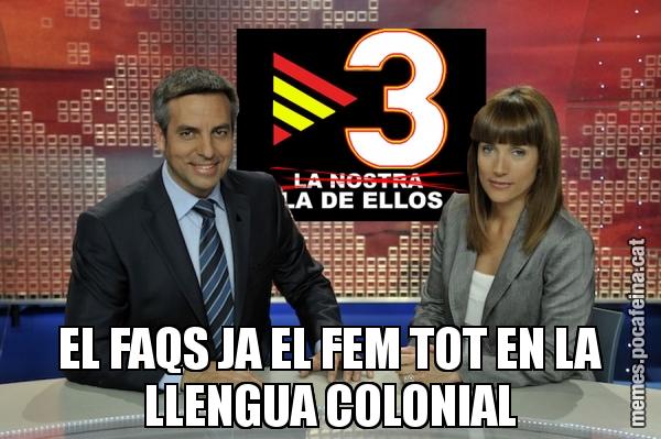 EL FAQS JA EL FEM TOT EN LA LLENGUA COLONIAL
