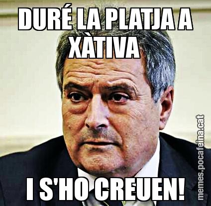 DURÉ LA PLATJA A XÀTIVA I S'HO CREUEN!