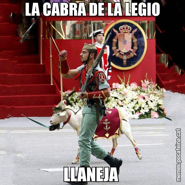 LA CABRA DE LA LEGIO LLANEJA - La cabra de la legió