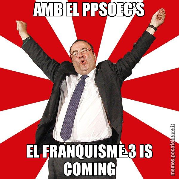 AMB EL PPSOEC'S EL FRANQUISME.3 IS COMING - Miquel Iceta - 27S