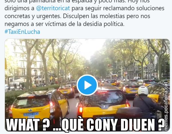 WHAT ? ...QUÈ CONY DIUEN ?