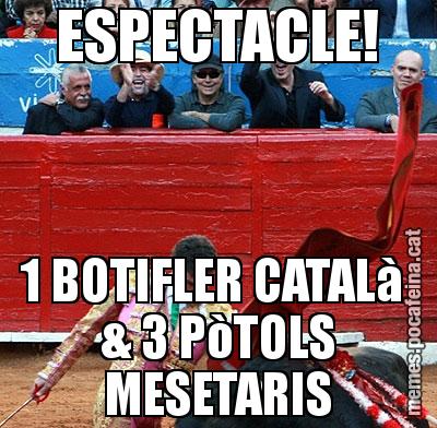 ESPECTACLE! 1 BOTIFLER CATALà  & 3 PòTOLS MESETARIS