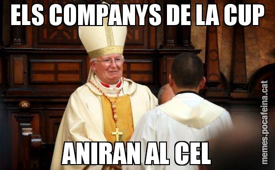 ELS COMPANYS DE LA CUP ANIRAN AL CEL
