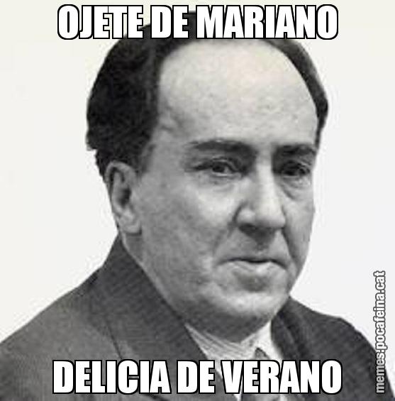 OJETE DE MARIANO DELICIA DE VERANO