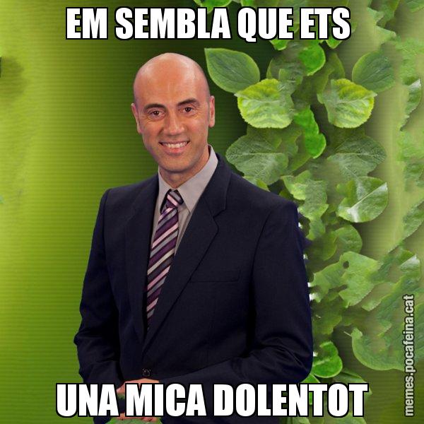 EM SEMBLA QUE ETS  UNA MICA DOLENTOT - Tomàs Molina