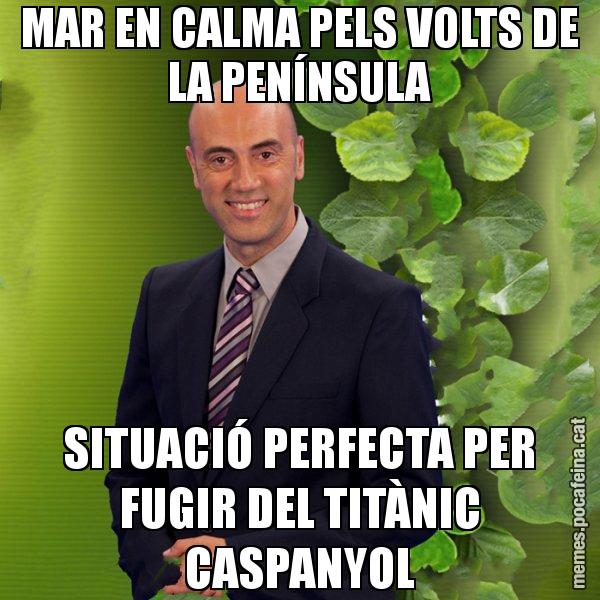 MAR EN CALMA PELS VOLTS DE LA PENÍNSULA SITUACIÓ PERFECTA PER FUGIR DEL TITÀNIC CASPANYOL - Tomàs Molina
