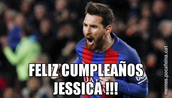 FELIZ CUMPLEAÑOS JESSICA !!!