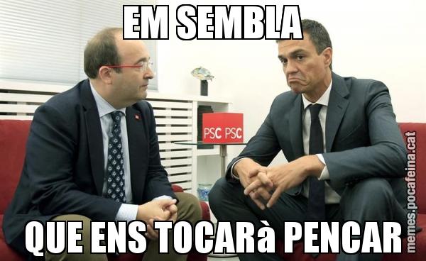 EM SEMBLA QUE ENS TOCARà PENCAR