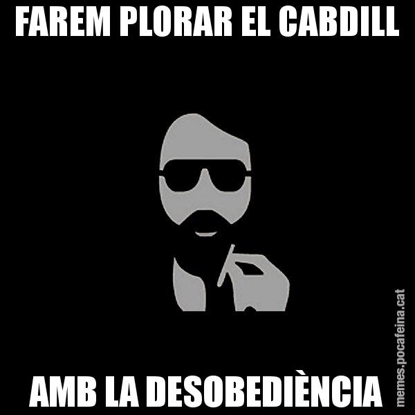 FAREM PLORAR EL CABDILL AMB LA DESOBEDIÈNCIA - Eugenio