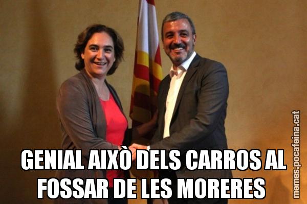 GENIAL AIXÒ DELS CARROS AL FOSSAR DE LES MORERES