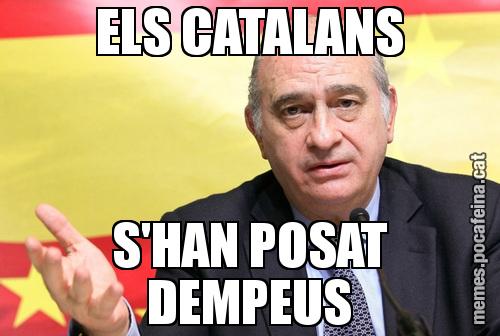 ELS CATALANS S'HAN POSAT DEMPEUS