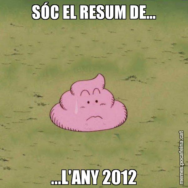SÓC EL RESUM DE... ...L'ANY 2012 - Caca