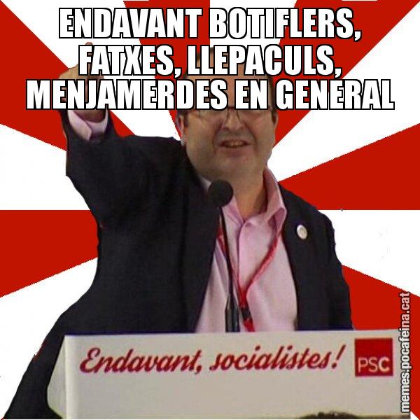 ENDAVANT BOTIFLERS, FATXES, LLEPACULS, MENJAMERDES EN GENERAL - Miquel Iceta
