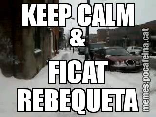 KEEP CALM & FICAT REBEQUETA