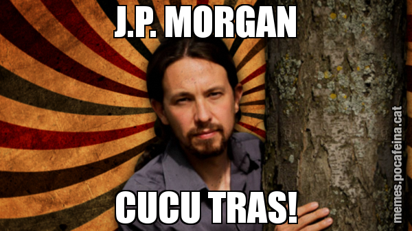 J.P. MORGAN CUCU TRAS!