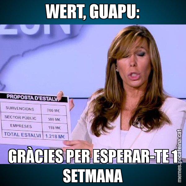 WERT, GUAPU: GRÀCIES PER ESPERAR-TE 1 SETMANA - Alícia Paper i Suma