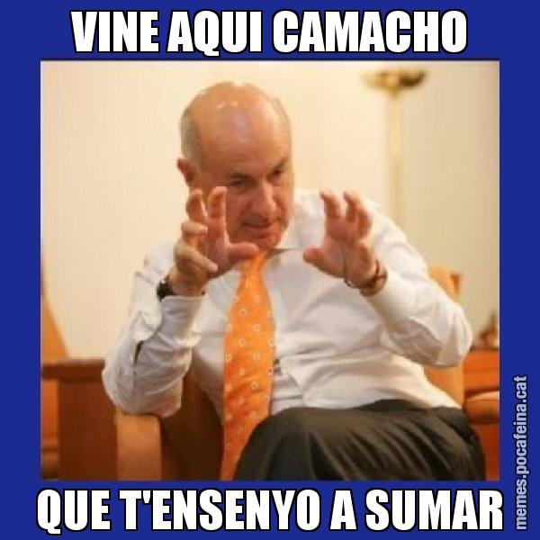 VINE AQUI CAMACHO QUE T'ENSENYO A SUMAR - Duran i Lleida