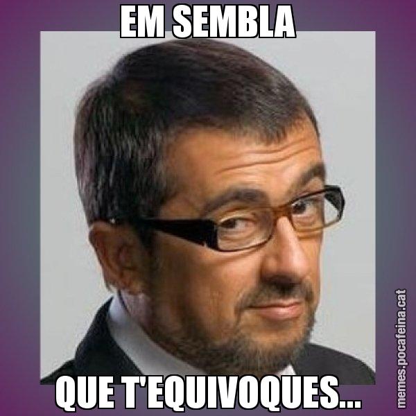 EM SEMBLA QUE T'EQUIVOQUES... - Andreu Buenafuente