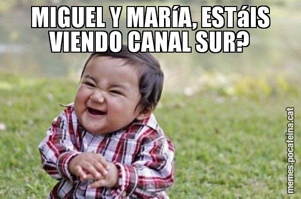 MIGUEL Y MARíA, ESTáIS VIENDO CANAL SUR? - El diabòlic nen asiàtic
