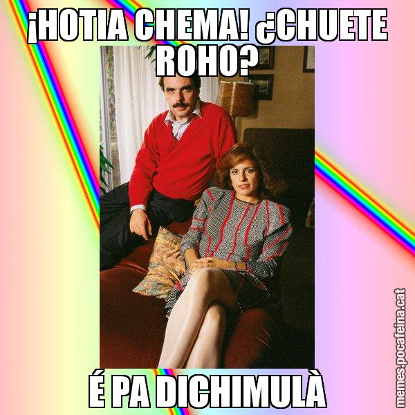 ¡HOTIA CHEMA! ¿CHUETE ROHO? É PA DICHIMULÀ - La Familia Ansar