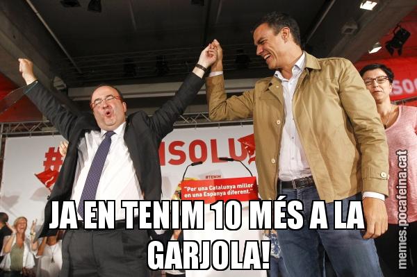 JA EN TENIM 10 MÉS A LA GARJOLA!