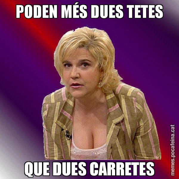 PODEN MÉS DUES TETES QUE DUES CARRETES - Pilar Rahola