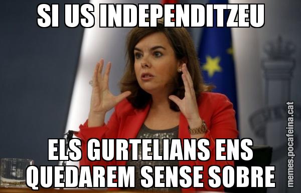 SI US INDEPENDITZEU ELS GURTELIANS ENS QUEDAREM SENSE SOBRE