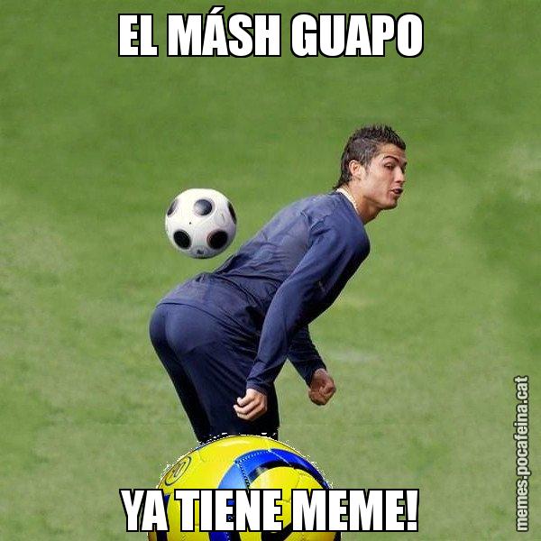 EL MÁSH GUAPO YA TIENE MEME! - Cristiano Ronaldo