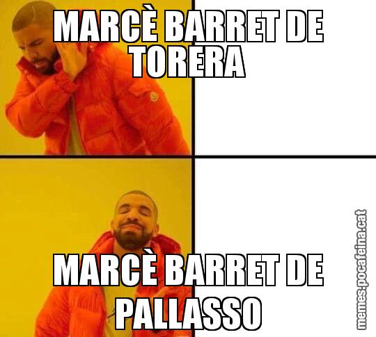 MARCÈ BARRET DE TORERA MARCÈ BARRET DE PALLASSO