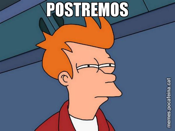 POSTREMOS - Futurama Fry