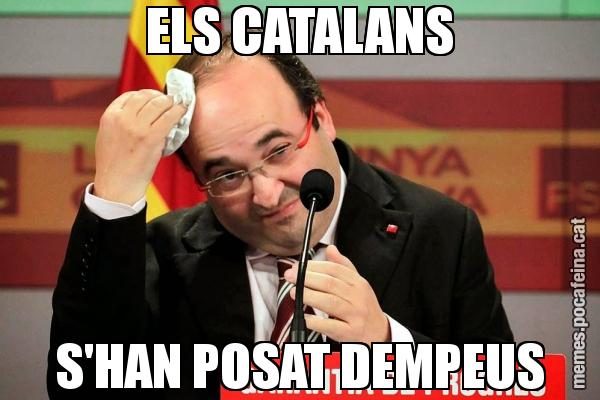 ELS CATALANS S'HAN POSAT DEMPEUS