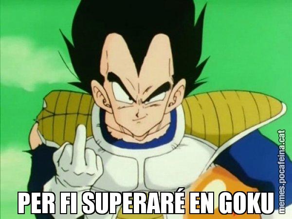 PER FI SUPERARÉ EN GOKU - Vegeta