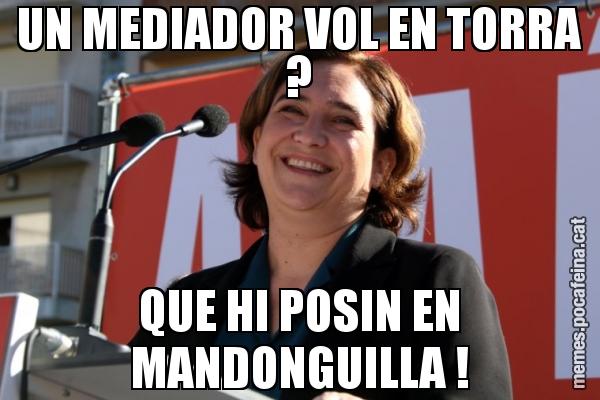 UN MEDIADOR VOL EN TORRA ? QUE HI POSIN EN MANDONGUILLA !