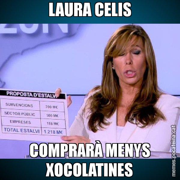 LAURA CELIS COMPRARÀ MENYS XOCOLATINES - Alícia Paper i Suma