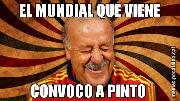 EL MUNDIAL QUE VIENE CONVOCO A PINTO