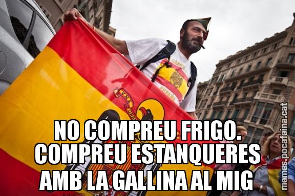 NO COMPREU FRIGO. COMPREU ESTANQUERES AMB LA GALLINA AL MIG